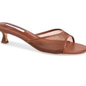 Tony Bianco Pru Kitten Heel Slide Sandal